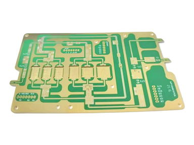 Double-layers PCB：FR4-1.6mm-2/2oz-ENIG
